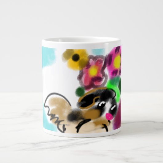 Grande Tasse Épagneul King charles  (Devant)