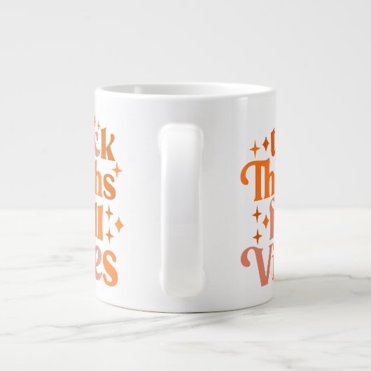 Grande Tasse Épais cuisses Vibes Automne (Dos)