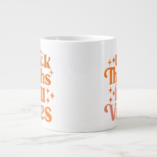 Grande Tasse Épais cuisses Vibes Automne (Devant)