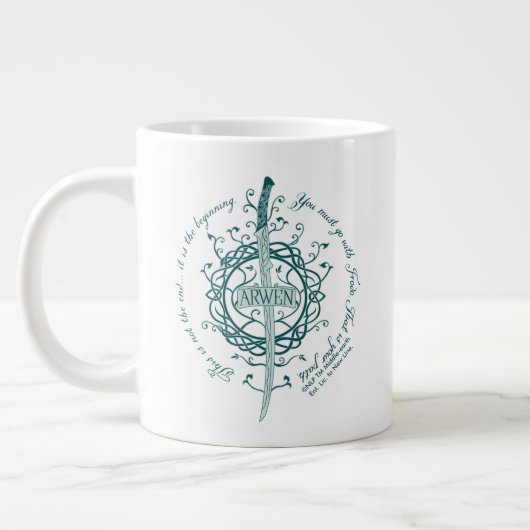 Grande Tasse Épée elfique ARWEN™ Citation (Gauche)