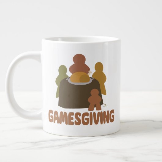 Grande Tasse Epic Gamesgiving Funny Thanksgiving Boardgamers (Gauche)
