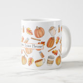 Grande Tasse Épice citrouille (Devant droit)