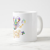 Grande Tasse Épis Fleur de lis Mardi Gras (Devant droit)