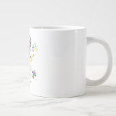 Grande Tasse Épis Fleur de lis Mardi Gras (Droite)