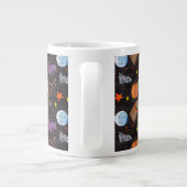 Grande Tasse Eric Carle | Caterpillar Black Halloween Motif (Dos)