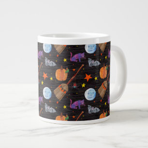 Grande Tasse Eric Carle Caterpillar Black Halloween Motif