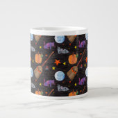 Grande Tasse Eric Carle | Caterpillar Black Halloween Motif (Devant)