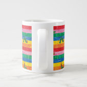 Grande Tasse Eric Carle | Caterpillar Rainbow Stripe Motif (Dos)
