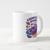Grande Tasse Espace squelettique de conception effrayante cosmi (Devant droit)