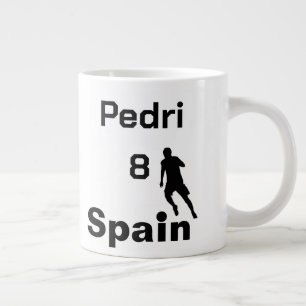 Grande Tasse Espagnol Football, personnalisable