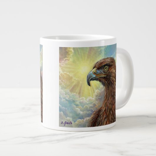 Grande Tasse Esprit d'aigle (Devant droit)