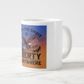Grande Tasse Esprit de liberté (Devant droit)