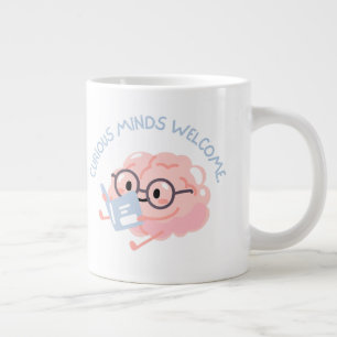 Grande Tasse Esprits curieux bienvenue cerveau de lecture intel
