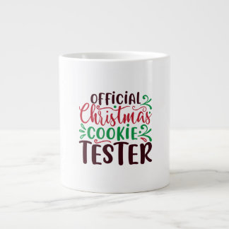 Grande Tasse Essai officiel de cookie de Noël