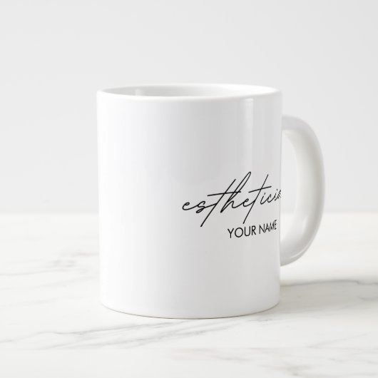 Grande Tasse Esthetician Notebook - Personalized Gift (Devant droit)
