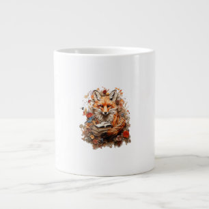 Grande Tasse esthétique Cottagecore avec livre Mignon Goblincor