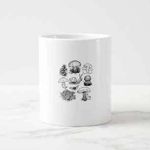 Grande Tasse Esthétique Cottagecore Goblincore Champignon Escar