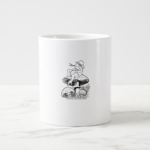 Grande Tasse esthétique Cottagecore Grenouille Champignon Crapa