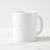 Grande Tasse Et Dieu A Dit L'Équation De Maxwell (Devant droit)