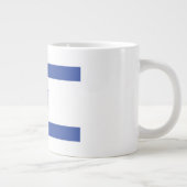 Grande Tasse Etat d'Israël Drapeau, Étoile de David Juifs (Droite)