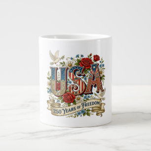 Grande Tasse États-Unis Amérique 1776-2026 250 Ans de Liberté