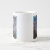 Grande Tasse Étoile Centrale De Neutron Dans La Nebula Du Crabe (Devant)