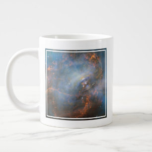 Grande Tasse Étoile Centrale De Neutron Dans La Nebula Du Crabe