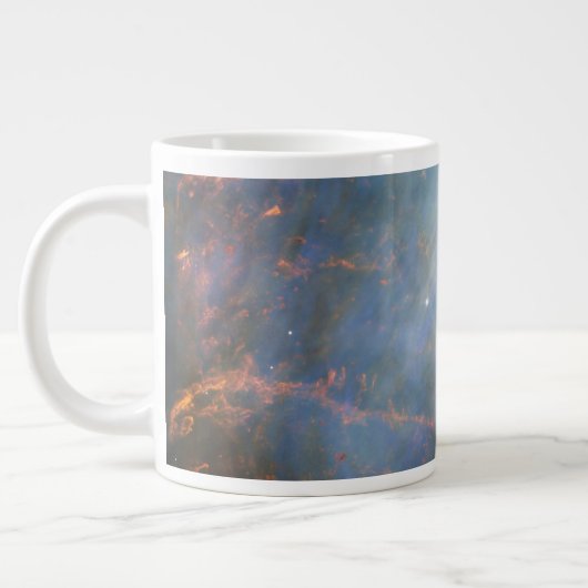 Grande Tasse Étoile Centrale De Neutron Dans La Nebula Du Crabe (Gauche)