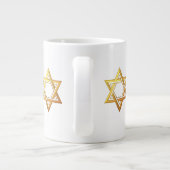 Grande Tasse Étoile de David (Dos)