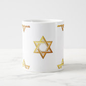 Grande Tasse Étoile de David (Devant)