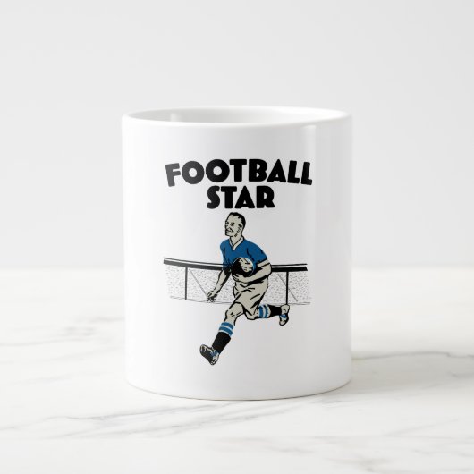 Grande Tasse Étoile de football (Devant)