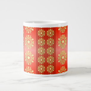 Grande Tasse Étoile de lune de Noël Motif-65756