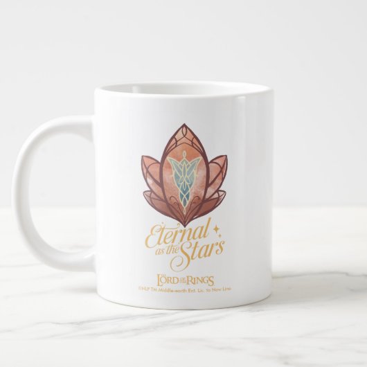 Grande Tasse Étoile du Soir Éternelle comme les Étoiles Graphiq (Gauche)
