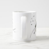 Grande Tasse Étude des oiseaux de la nature (Dos)