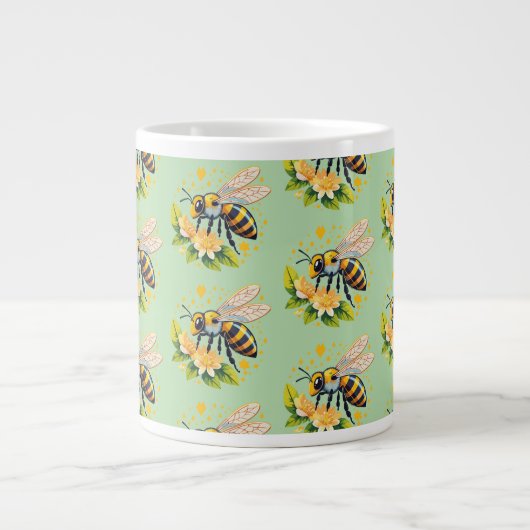 Grande Tasse European honey bee (Devant)