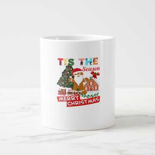 Grande Tasse Everyone Loves A At Christmas Christmas Santas Com (Devant)