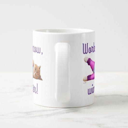 Grande Tasse Exercice Cat (Dos)