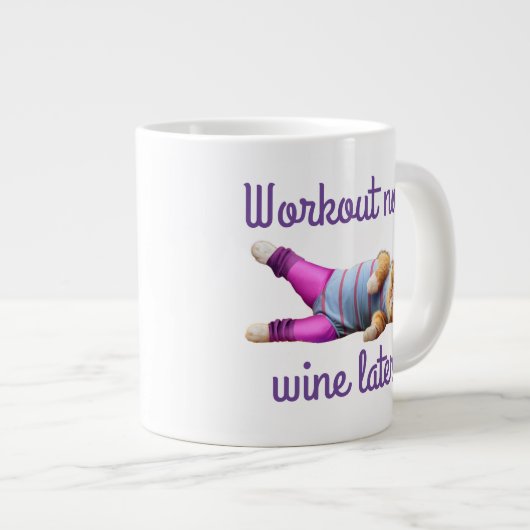 Grande Tasse Exercice Cat (Devant droit)