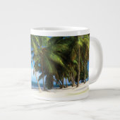 Grande Tasse Exotic beach throw pillow (Devant droit)