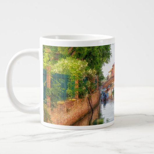 Grande Tasse Explorez le charme vibrant de Burano (Gauche)