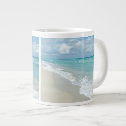 Grande Tasse Extreme Relaxation Vue Plage (Devant droit)