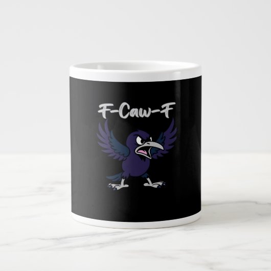 Grande Tasse F-Caw-F Aesthetic Graphic (Devant)