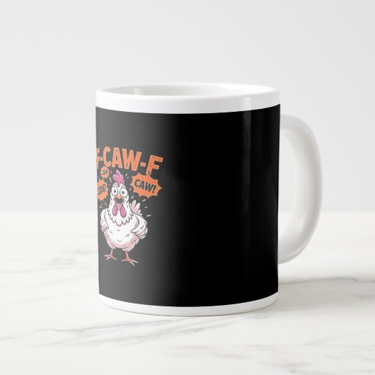 Grande Tasse F-Caw-F Chicken Classic Cool Unique (Devant droit)