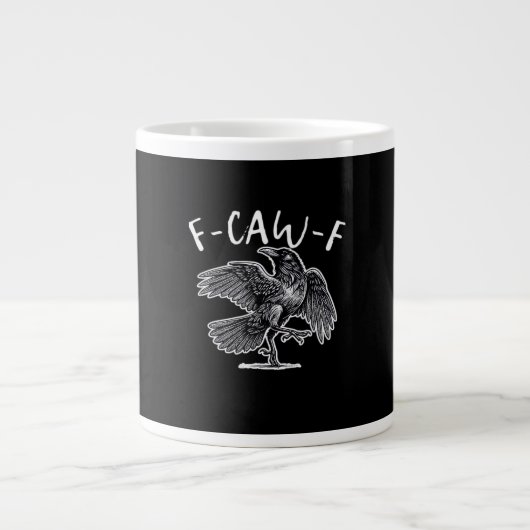 Grande Tasse F-Caw-F Classique Rétro (Devant)