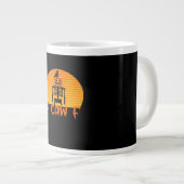 Grande Tasse F-Caw-F Corbeau Classique Esthétique Décontracté (Devant droit)