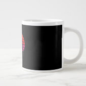 Grande Tasse F-Caw-F Corbeau Drôle Classique Minimaliste Propre (Droite)