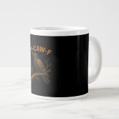Grande Tasse F-Caw-F Crow Funny Crow Lover Humor Bird Classic (Devant droit)