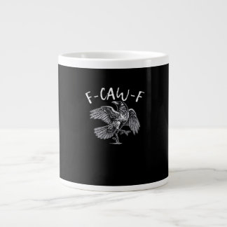 Grande Tasse F-Caw-F Crow Retro Classic