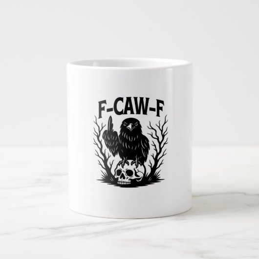 Grande Tasse F Caw F Essential Cool Unique Style (Devant)
