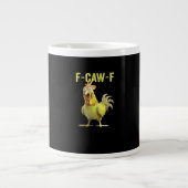 Grande Tasse F Caw F Funny Chicken Classic Creative Casual (Devant)